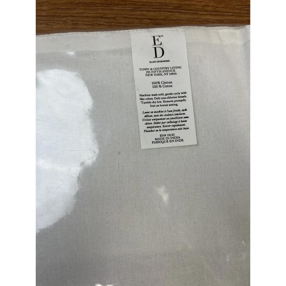Ellen Degeneres  Halloween‎ Placemats 15in Square Cat Dressed as Bunny Set of 4